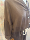 V Neck Wide Fit Shirt