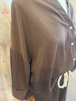 V Neck Wide Fit Shirt