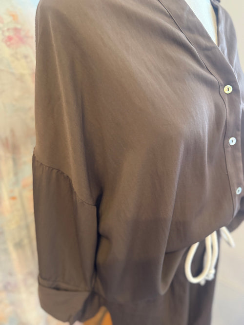 V Neck Wide Fit Shirt
