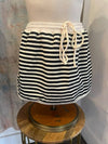 Stripe Skort with Built With Shorts