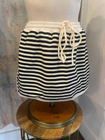Stripe Skort with Built With Shorts