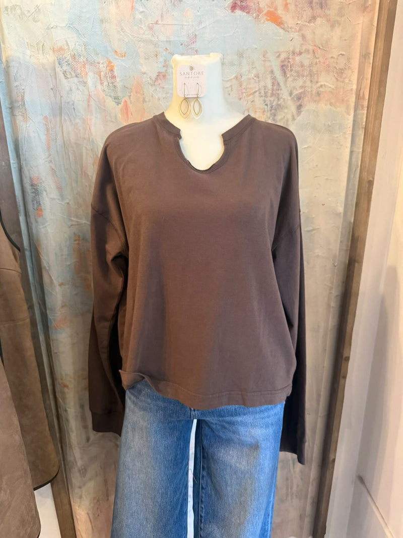 Long Sleeve Cotton Top