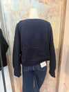 V Neck Long Sleeve Knit Pullover