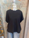 Gold Button Detail Top