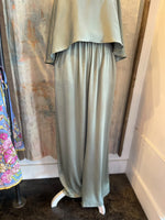 Washed Poly Strapless Jumpsuit
