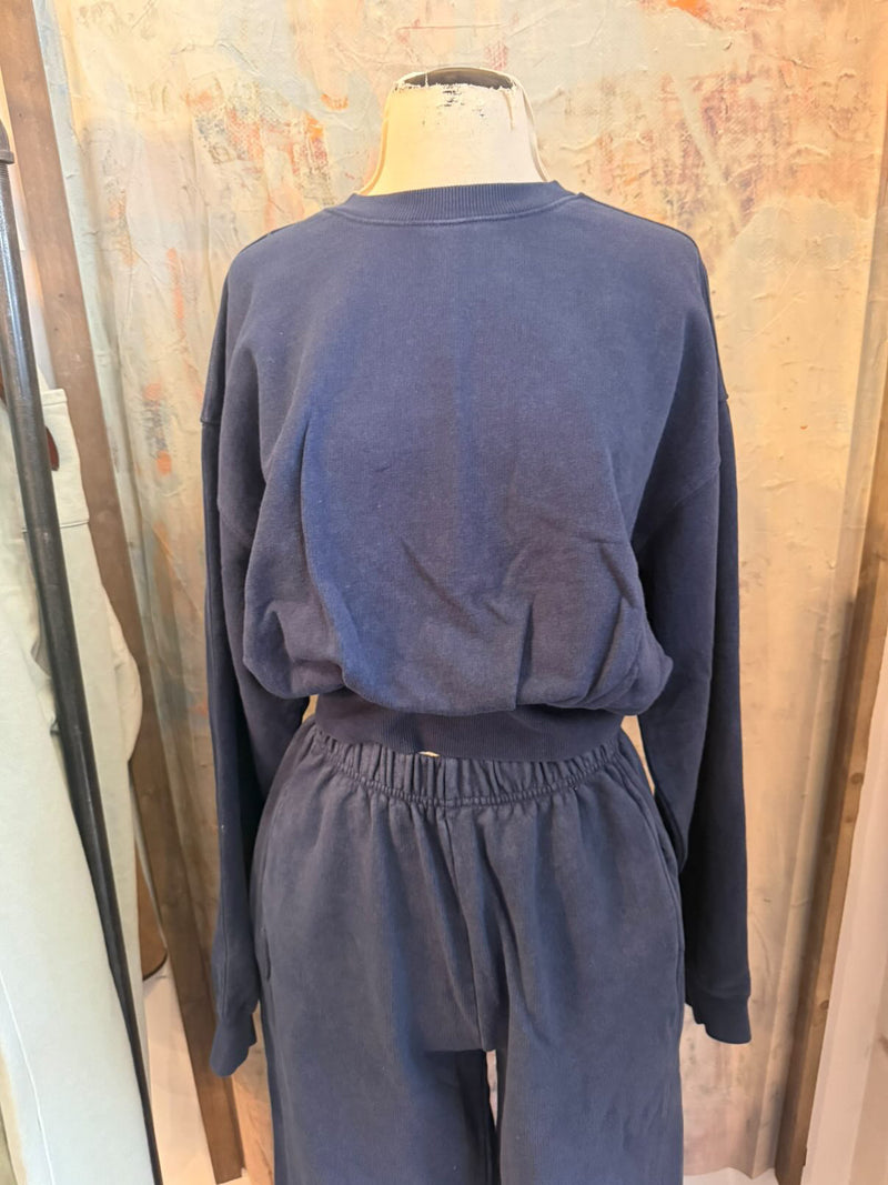 Pleat Detail Sweatshirt