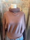 T Neck Knit Sweater Top