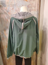 Green Hoodie with Pockets