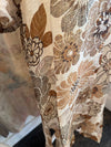 Lightweight Puff Sleeve Floral Dress with Pockets