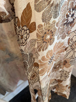 Lightweight Puff Sleeve Floral Dress with Pockets