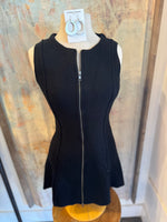 Zip Up Knit Dress