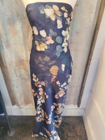 Tube Tie Back Maxi Dress