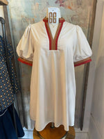 Border Detail Pocket Dress__