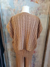 Cable Knit Sweater Top__