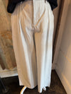 Pinstripe Wide Leg Pants