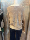 Two Tone Effect Sweater Top