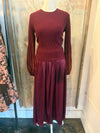 Long Sleeve Round Neck Sweater/Dress Set