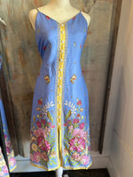 Border Print Maxi Dress_