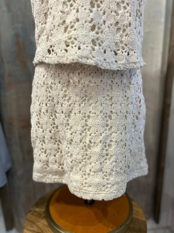 Crochet Mini Skirt