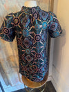 V Neck Jacquard Dress