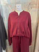 Brushed Modal Bomber Jacket