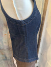 Round Neck Button Down Sleeveless Vest