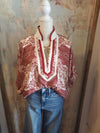 Oversize Print Top