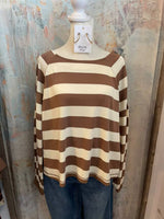Stripe Long Sleeve Top