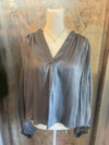 Shimmer V Neck top