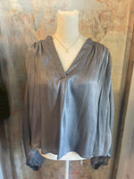 Shimmer V Neck top