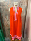 Sleeveless Two Tone Dress
