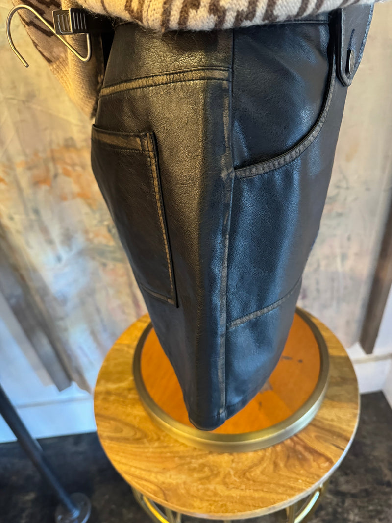 Patch Pocket Mini Skirt