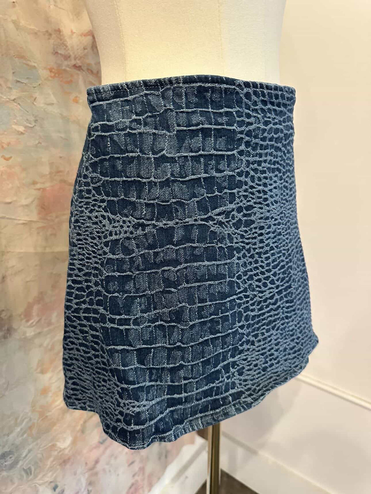 Indigo Denim Skort