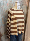 Stripe Long Sleeve Top