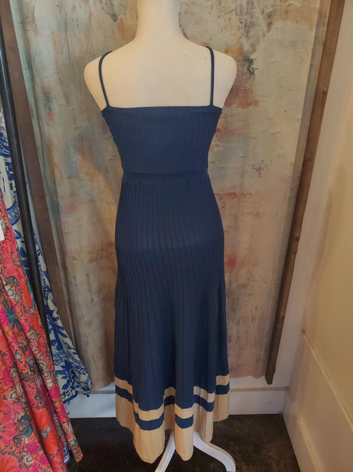 Ribbed Spaghetti Strap Dress
