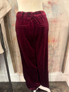 Velvet Straight Leg Pants