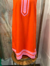 Sleeveless Two Tone Dress
