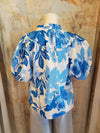 Floral Ruffle Blouse