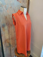 V Neck Ribbed Summer Dress with Pockets