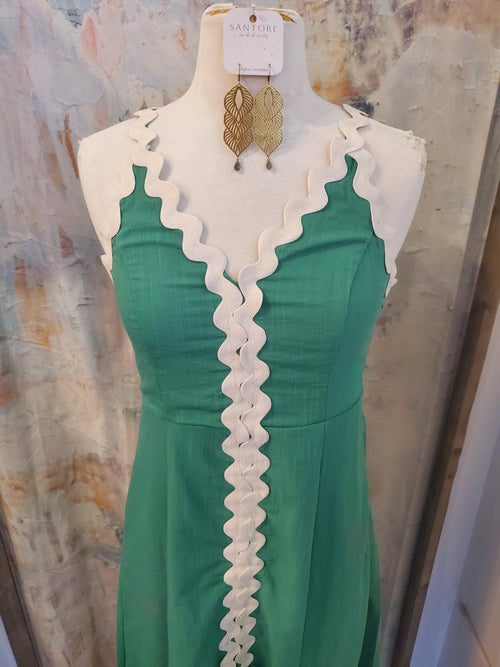 Ric Rac Detail Dress