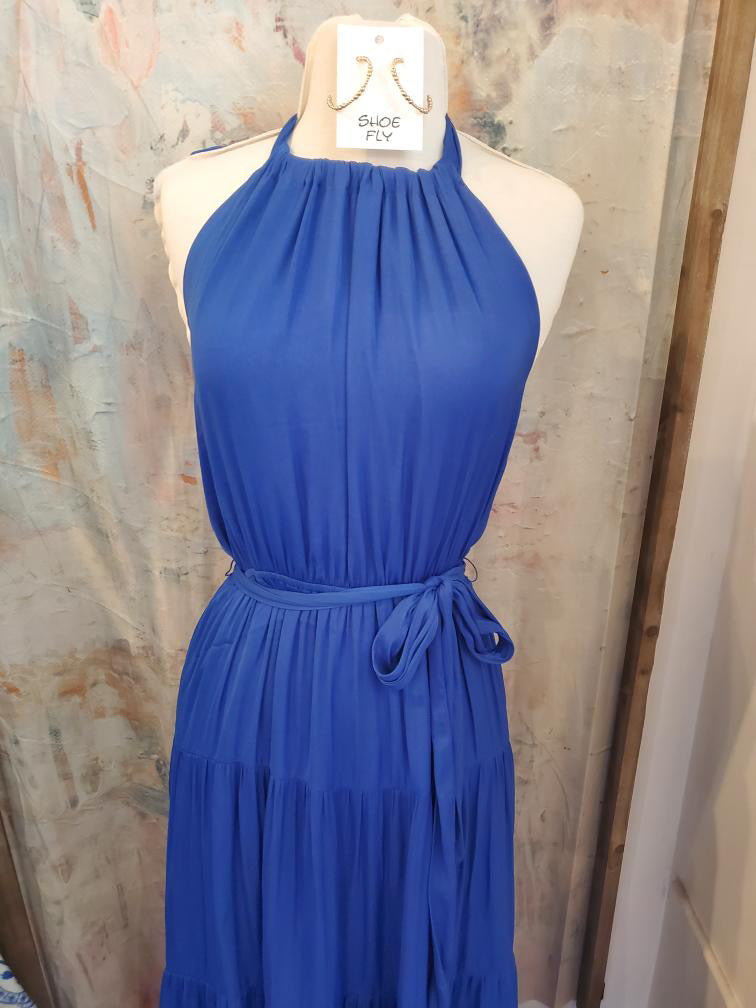 Halter Tiered Mai Dress