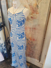 Floral Spaghetti Strap Midi Dress