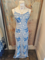Floral Spaghetti Strap Midi Dress