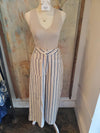 Stripe Pattern Trouser Pants