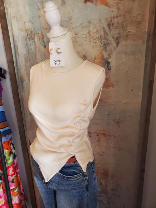 Gathered Side Detail Top