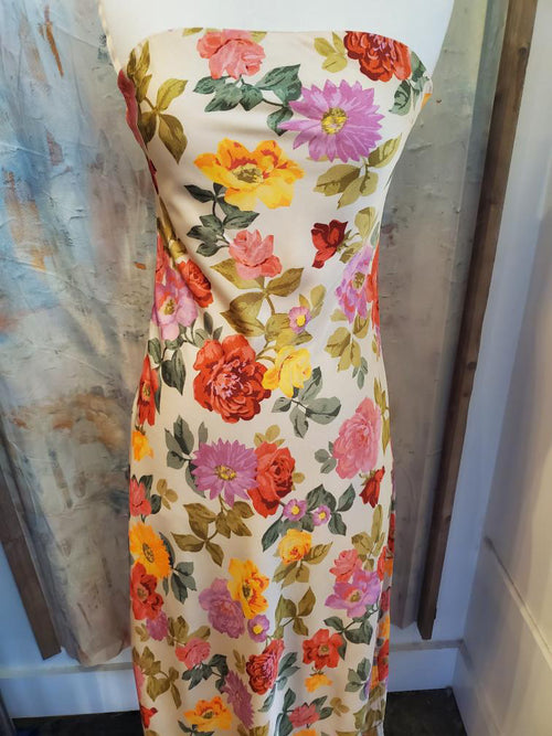 Strapless Garden Party Dress