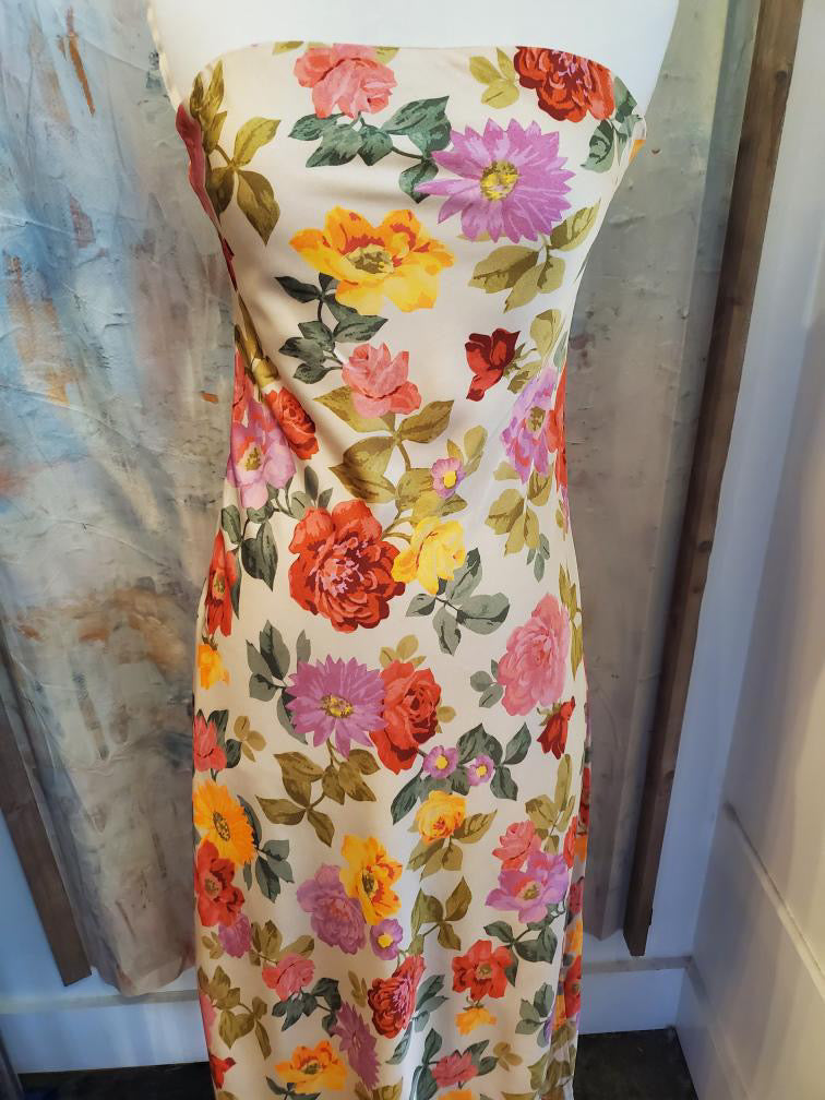 Strapless Garden Party Dress