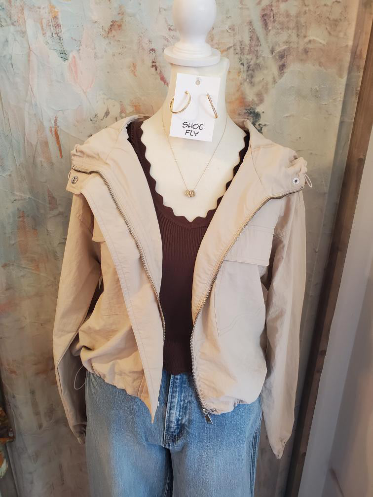 Lightweight Zip Front Hood
