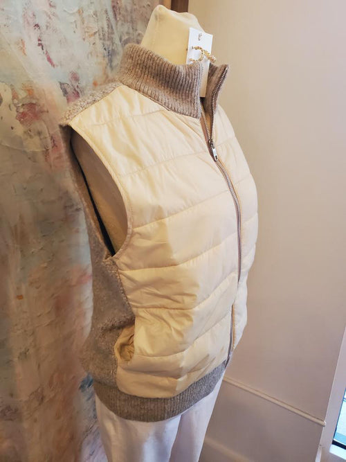 Two Tone Texture Vest