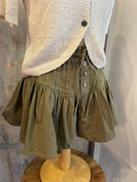 Twill Olive Shorts